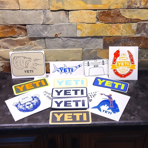 Yeti Other Yeti Sticker Pack 2 Stickers Included Poshmark